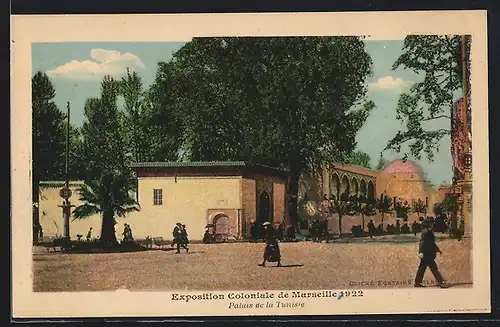 AK Marseille, Exposition coloniale 1922, Palais de la Tunisie