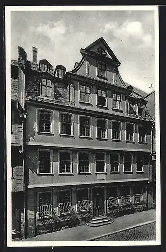 AK Alt-Frankfurt, Das Goethehaus im Goethejahr 1932