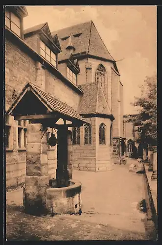 AK Nürnberg, Klosterhof im Germ. Museum