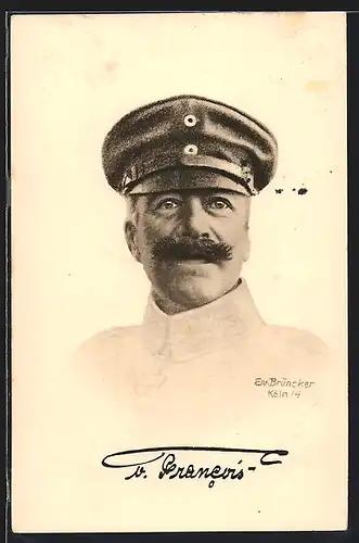 Künstler-AK Brüncker: General von Francois