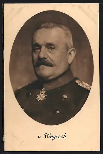 AK Portrait Generalfeldmarschall v. Woyrsch