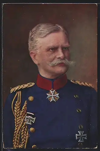 AK Generaloberst August von Mackensen in Uniform