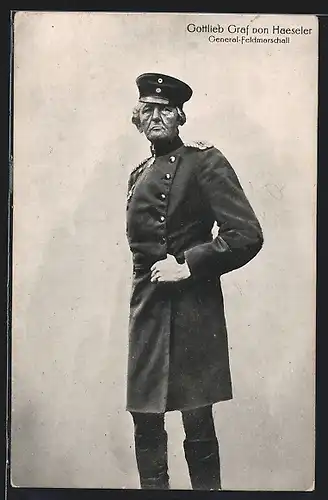 AK Generalfeldmarschall Gottlieb Graf von Haeseler