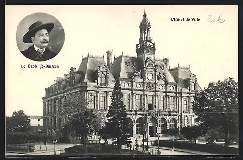 AK Limoges, L`Hotel de Ville, Le Barde Jo-Buisson