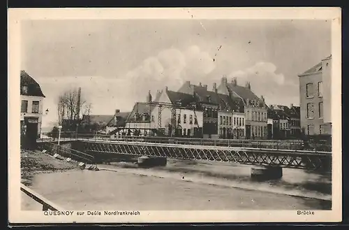 AK Quesnoy, Ansicht der Brücke