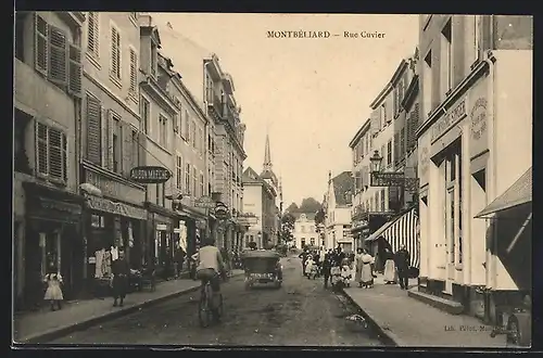 AK Montbèliard, Rue Cuvier