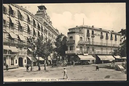 AK Vichy, Les Hotels de Milan, d`Orleans et International Hotel