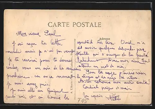 AK Puiseaux, Place du Martroi