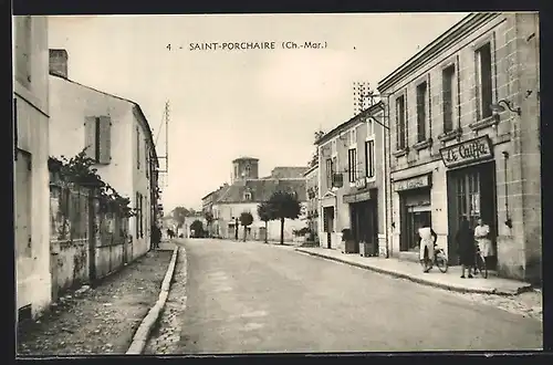 AK Saint-Porchaire, Strassenpartie