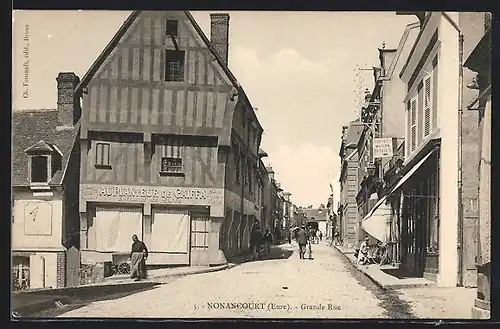 AK Nonancourt, Grande Rue