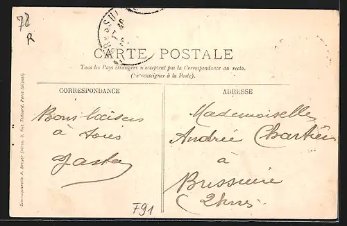 AK Le Perray, Rue du Moulin