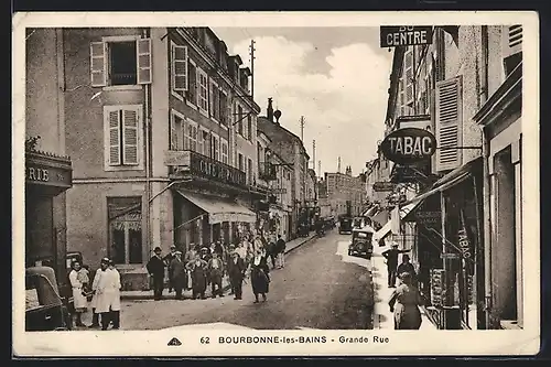 AK Bourbonne-les-Bains, Grande Rue