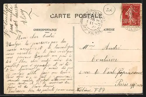 AK Limoges, La Fete Nationale, La Revue