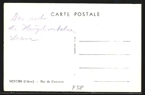 AK Nevers, Rue du Commerce