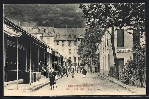 AK Luchon, Rue Sylvie