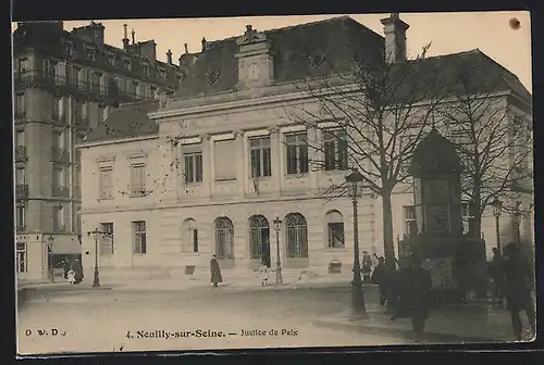 AK Neuilly-sur-Seine, Justice de Paix