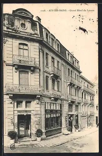 AK Aix-Les-Bains, Grand Hotel du Louvre