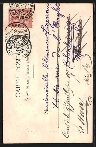 AK Pont-à-Mousson, Rue et Eglise Saint-Laurent