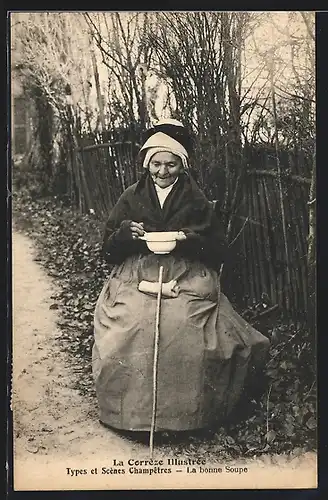 AK Aquitanien / Aquitaine, En Corrèze, La Bonne Soupe