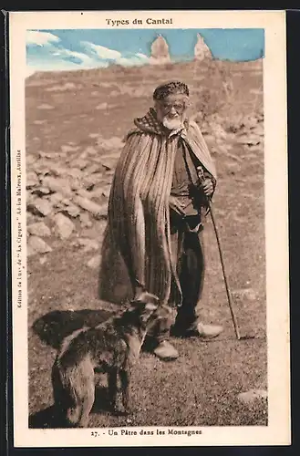 AK Un Patre dans les Montagnes, Types du Cantal