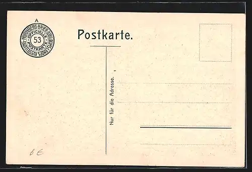 AK Nürnberg, Bayerische Jubiläums-Landes-Ausstellung 1906, Mittelhalle des Haupt-Industrie-Gebäudes