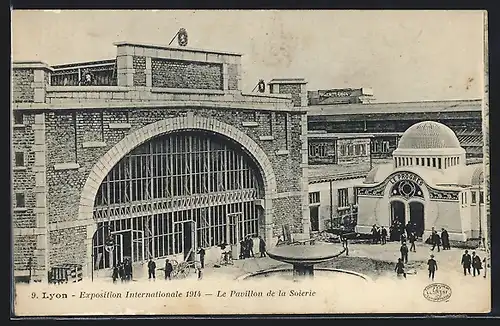 AK Lyon, Exposition Internationale 1914, Ausstellung, Le Pavillon de la Soierie