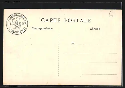 AK Lyon, Exposition Internationale 1914, Entrée principale, Ausstellung