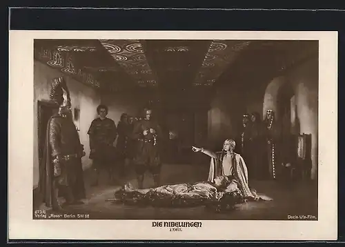 AK Die Nibelungen, 1. Teil, Kriemhildes Klage