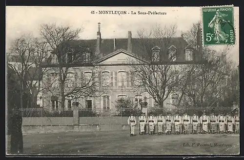 AK Montlucon, La Sous-Préfecture