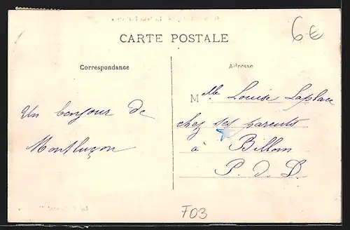 AK Montlucon, La Sous-Préfecture