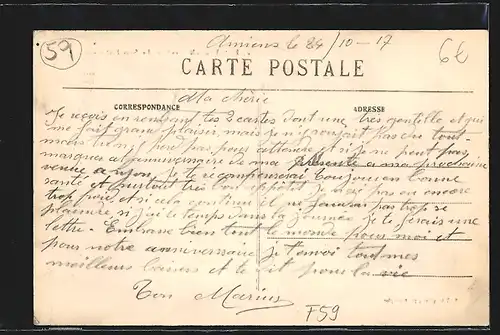 AK Hazebrouck, Nord, La Sous-Préfecture