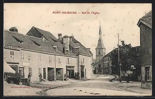 AK Pont-de-Roide, Rue de l`Eglise