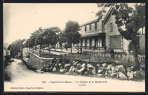 AK Capvern-les-Bains, Le Casino et le Boulevard