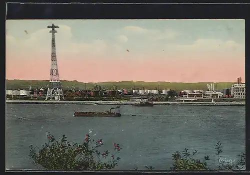 AK Port-Jérome, Vue générale des Usines de Pétrole