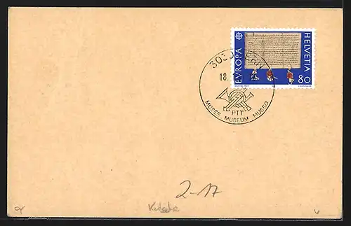 Lithographie Schweiz, Postkutsche, Idyllische Berglandschaft