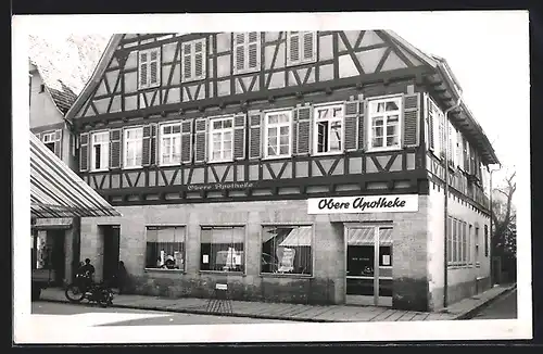 Foto-AK Kirchheim /Teck, Obere Apotheke