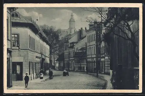 AK Glauchau, Blick in die Schiessstrasse