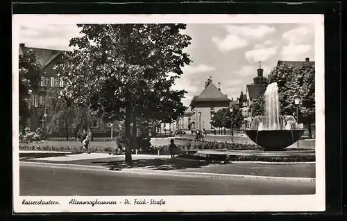 AK Kaiserslautern, Altenwoogbrunnen in der Dr. Frick-Strasse
