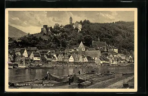 AK Hirschhorn / Neckar, Totalansicht