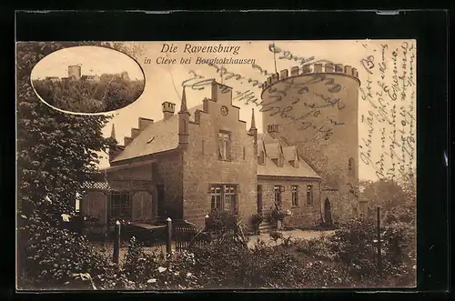 AK Cleve bei Borgholzhausen, Am Tor der Ravensburg