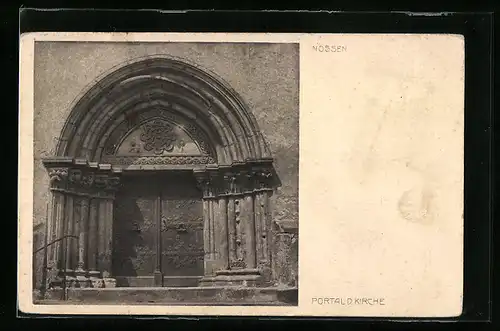 AK Nossen, Portal der Kirche
