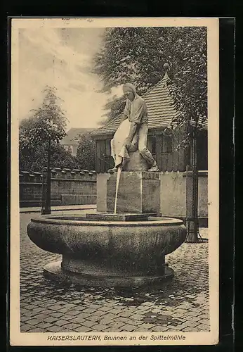 AK Kaiserslautern, Brunnen an der Spittelmühle