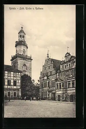 AK Rinteln, Luth. Kirche und Rathaus