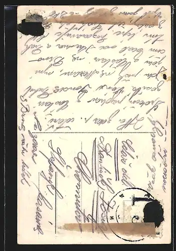 AK Cáslav, Blick auf Kirchturm