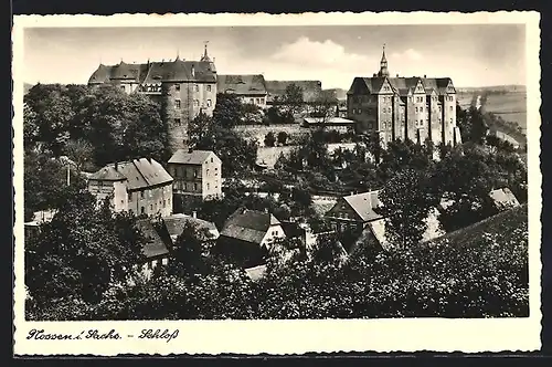 AK Nossen i. Sachs., Blick auf das Schloss