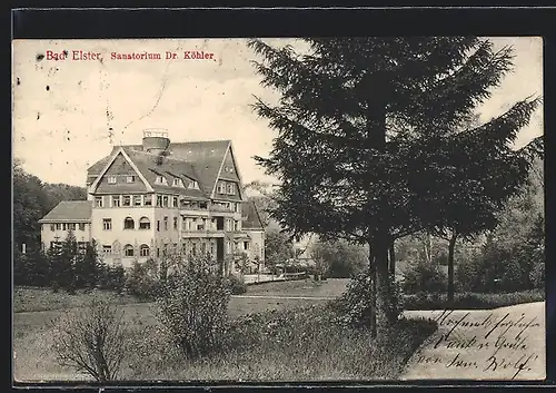 AK Bad Elster, Sanatorium Dr. Köhler