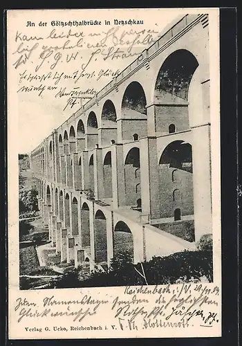 AK Netzschkau, An der Gölkschthalbrücke