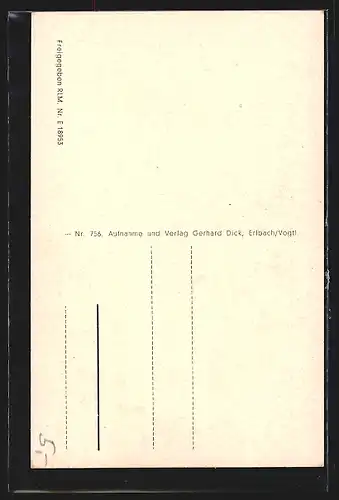 AK Markneukirchen i. Sa., Kirche und Kriegerdenkmal