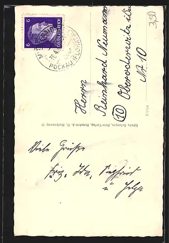 AK Mittelsaida i. Erzgeb., Strassenpartie mit Blick zur Kirche