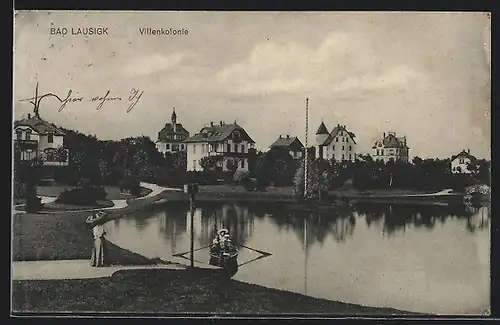 AK Bad Lausigk, Villenkolonie